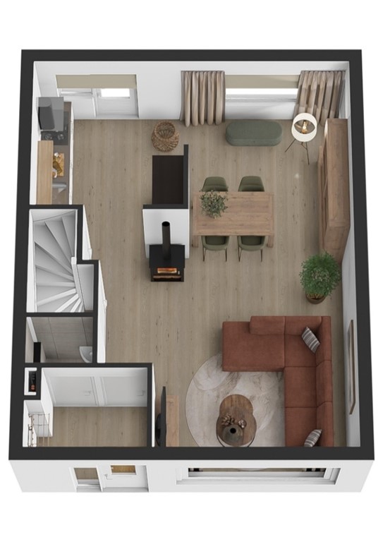 mediumsize floorplan
